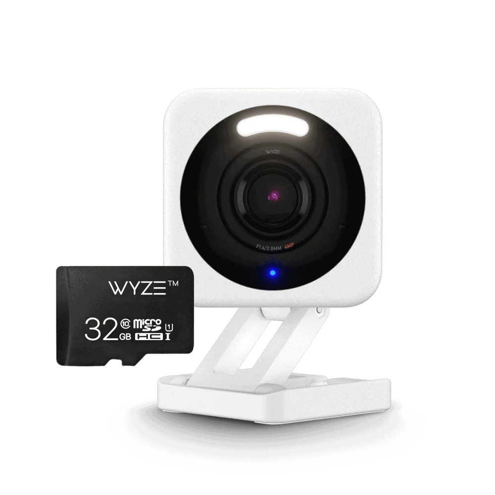 Wyze Cam v4 + 32GB MicroSD Card